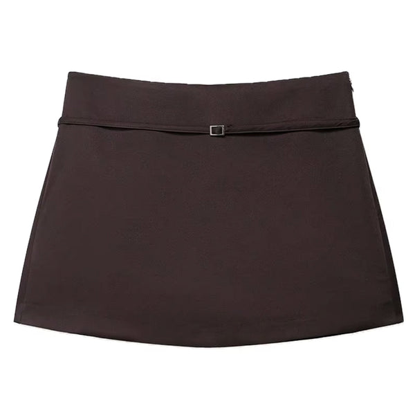 Late for Lecture Mini Skort