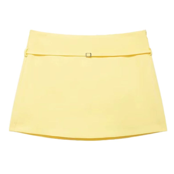 Late for Lecture Mini Skort