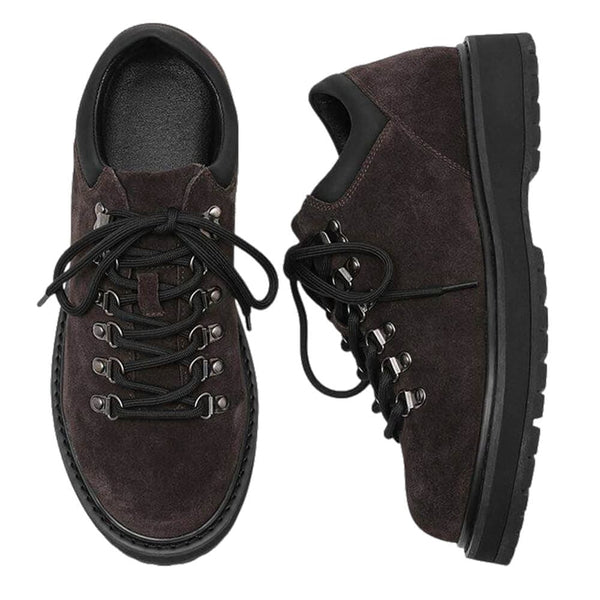 Oxford Rainy Day Lace Up Platform Boots